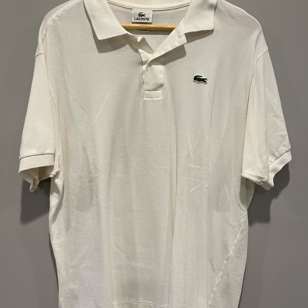 Lacoste Men's White Polo Shirt